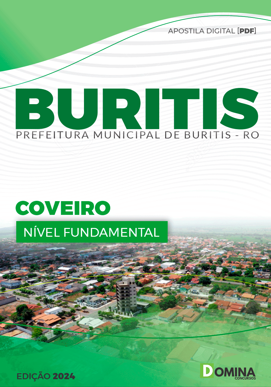 Apostila Pref Buritis RO 2024 Coveiro