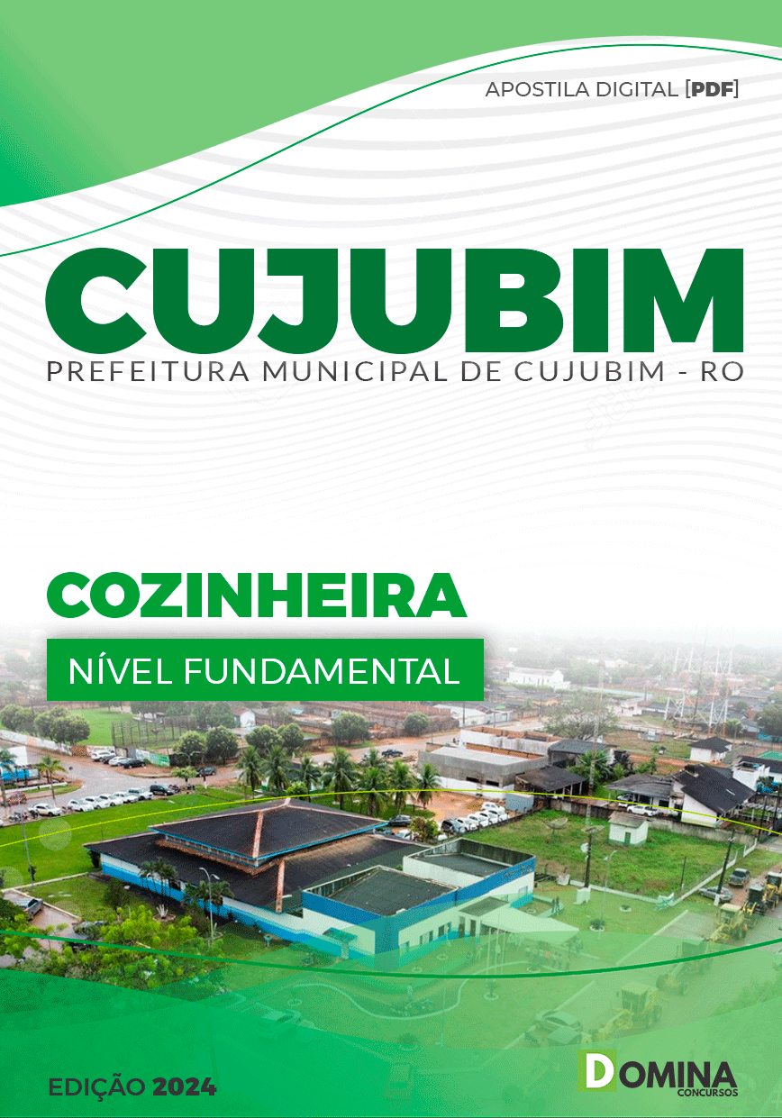 Apostila Pref Cujubim RO 2024 Cozinheira