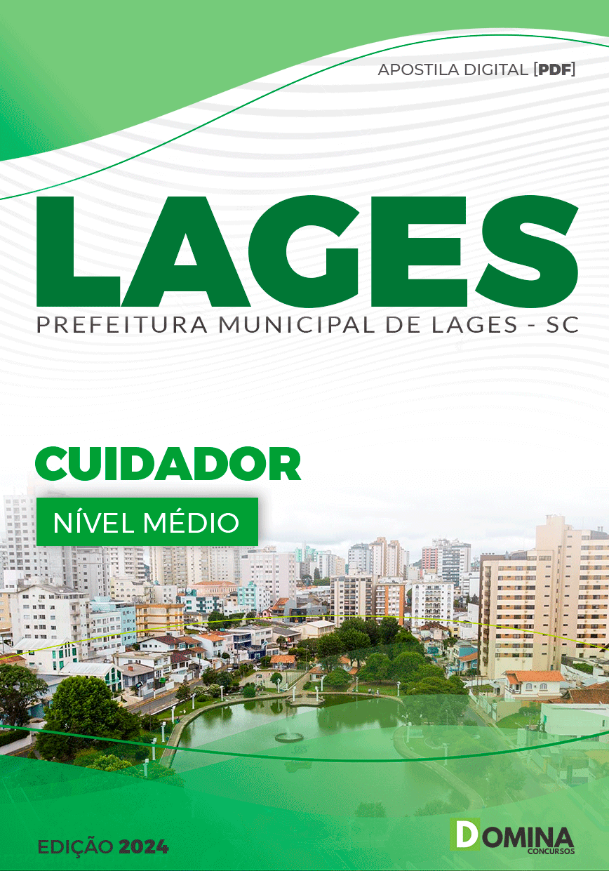 Apostila Pref Lages SC 2024 Cuidador