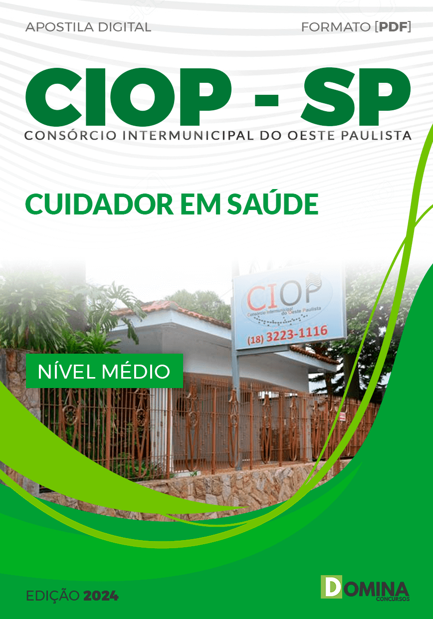 Apostila CIOP SP 2024 Cuidador em Saúde
