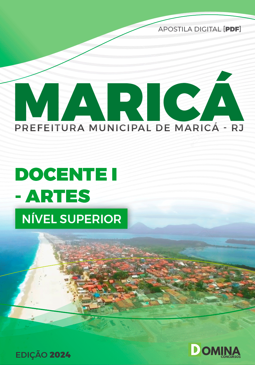 Apostila Pref Maricá RJ 2024 Docente I Artes