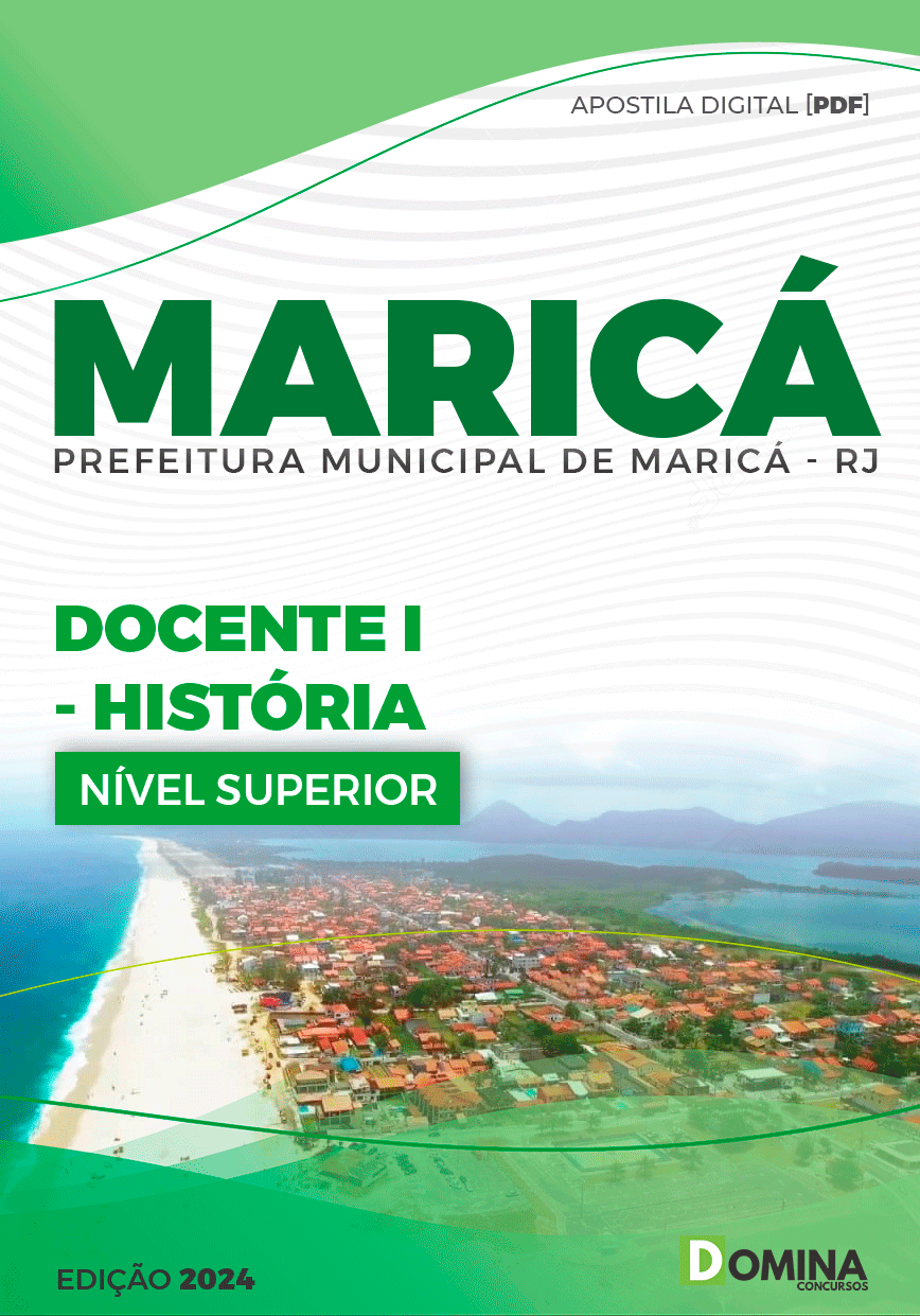 Apostila Pref Maricá RJ 2024 Docente I História