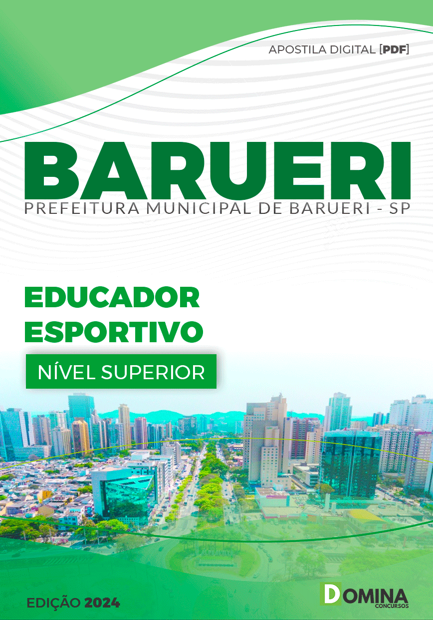 Apostila Pref Barueri SP 2024 Educador Esportivo