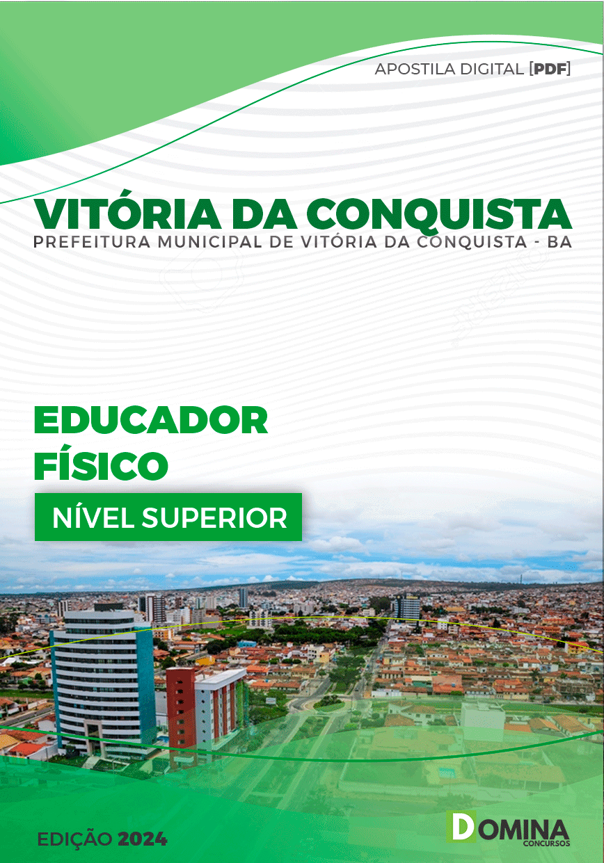 Apostila Pref Vitória da Conquista BA 2024 Educador Físico