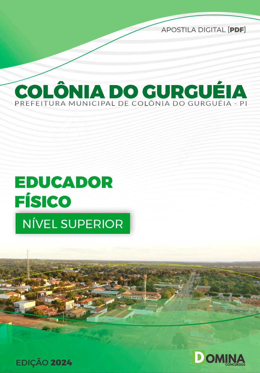 Apostila Pref Colônia Do Gurguéia PI 2024 Educador Físico