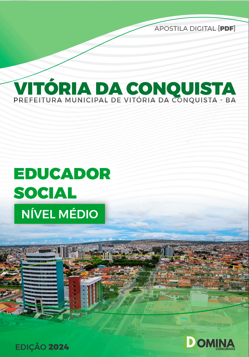 Apostila Pref Vitória da Conquista BA 2024 Educador Social