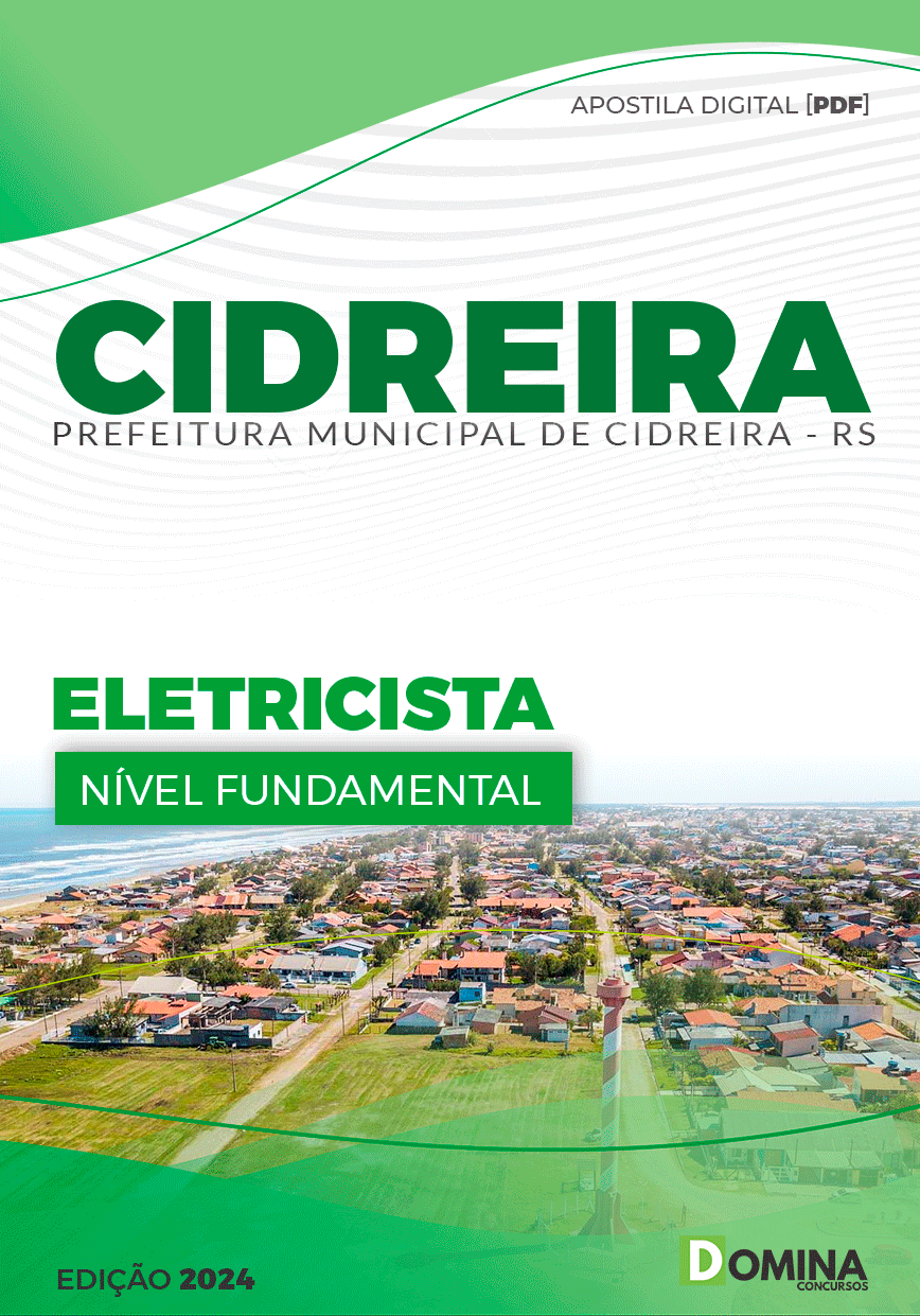 Apostila Pref Cidreira RS 2024 Eletricista