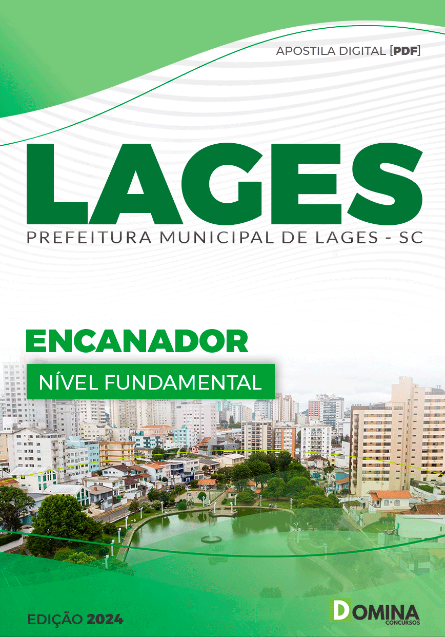 Apostila Pref Lages SC 2024 Encanador