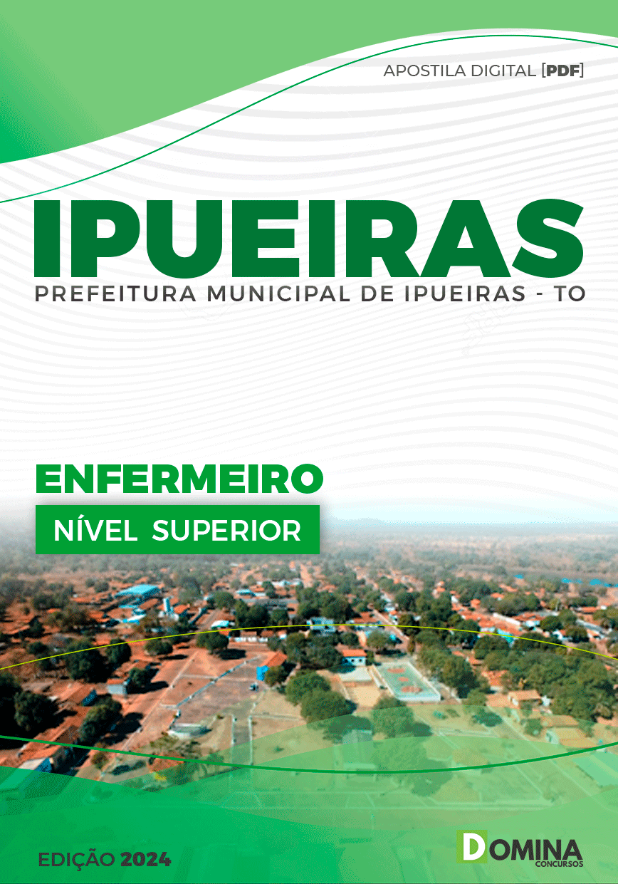 Apostila Pref Ipueiras TO 2024 Enfermeiro