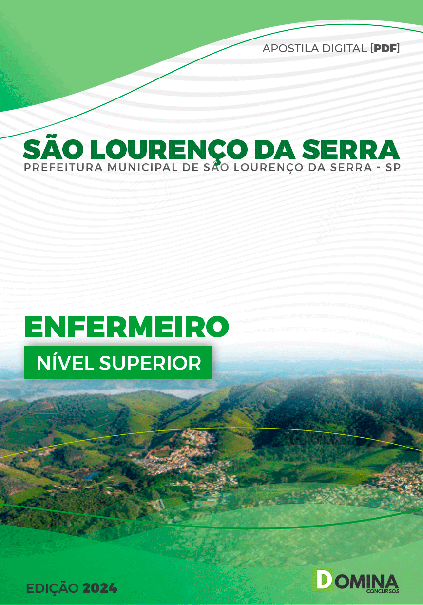 Apostila Pref São Lourenço da Serra SP 2024 Enfermeiro