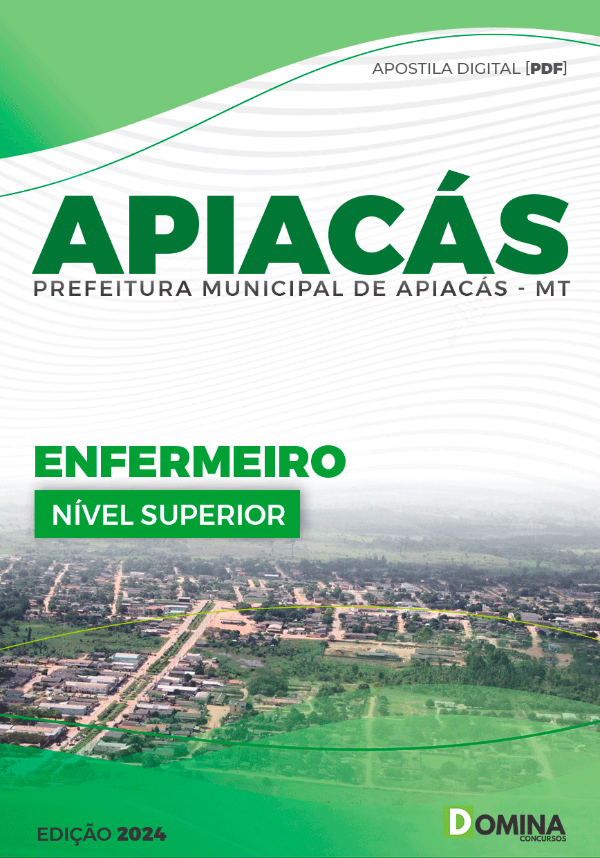Apostila Pref Apiacás MT 2024 Enfermeiro