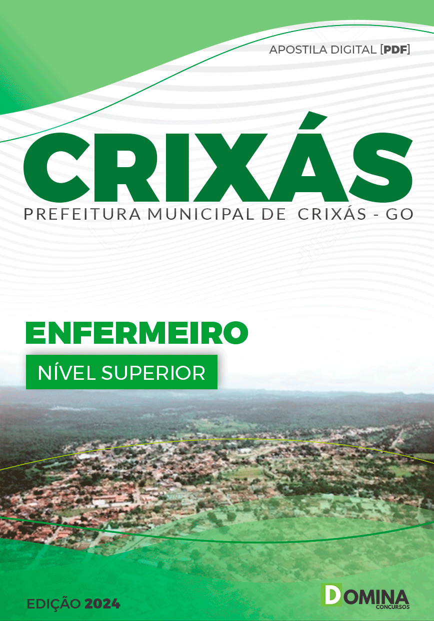 Apostila Pref Crixás GO 2024 Enfermeiro