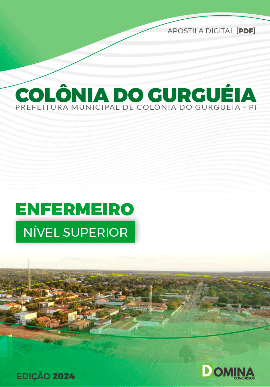 Apostila Pref Colônia Do Gurguéia PI 2024 Enfermeiro