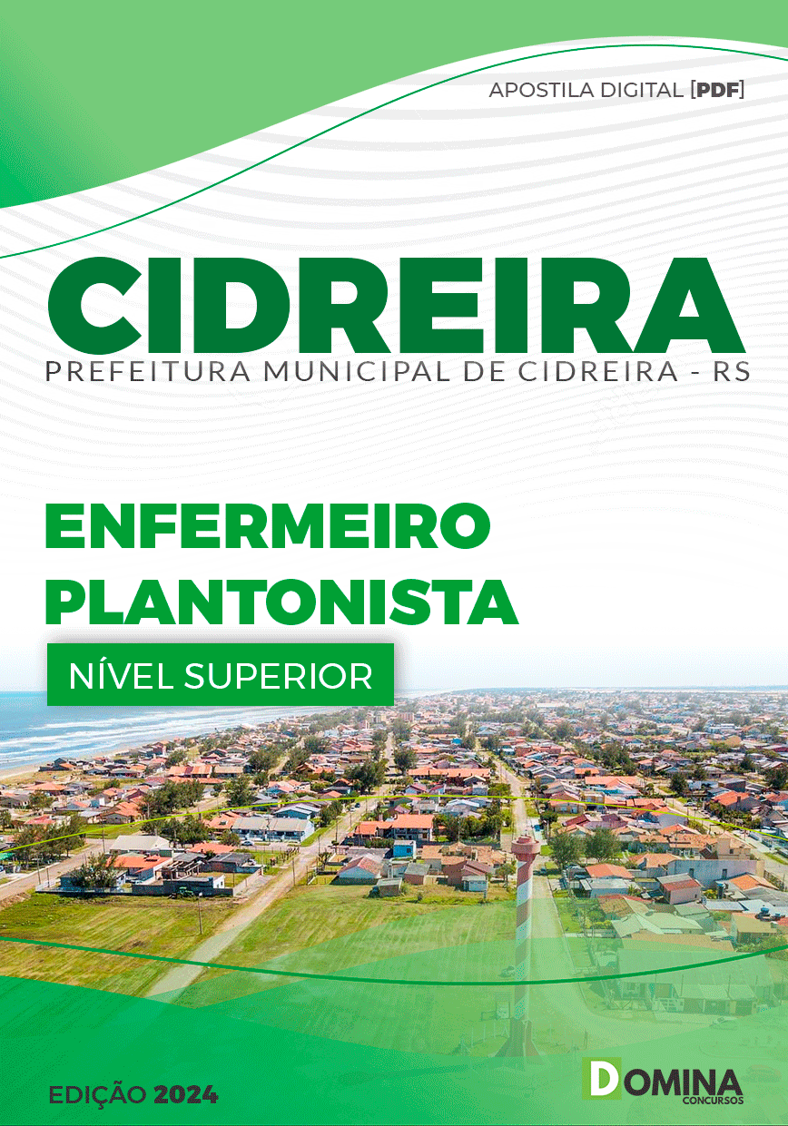 Apostila Pref Cidreira RS 2024 Enfermeiro Plantonista