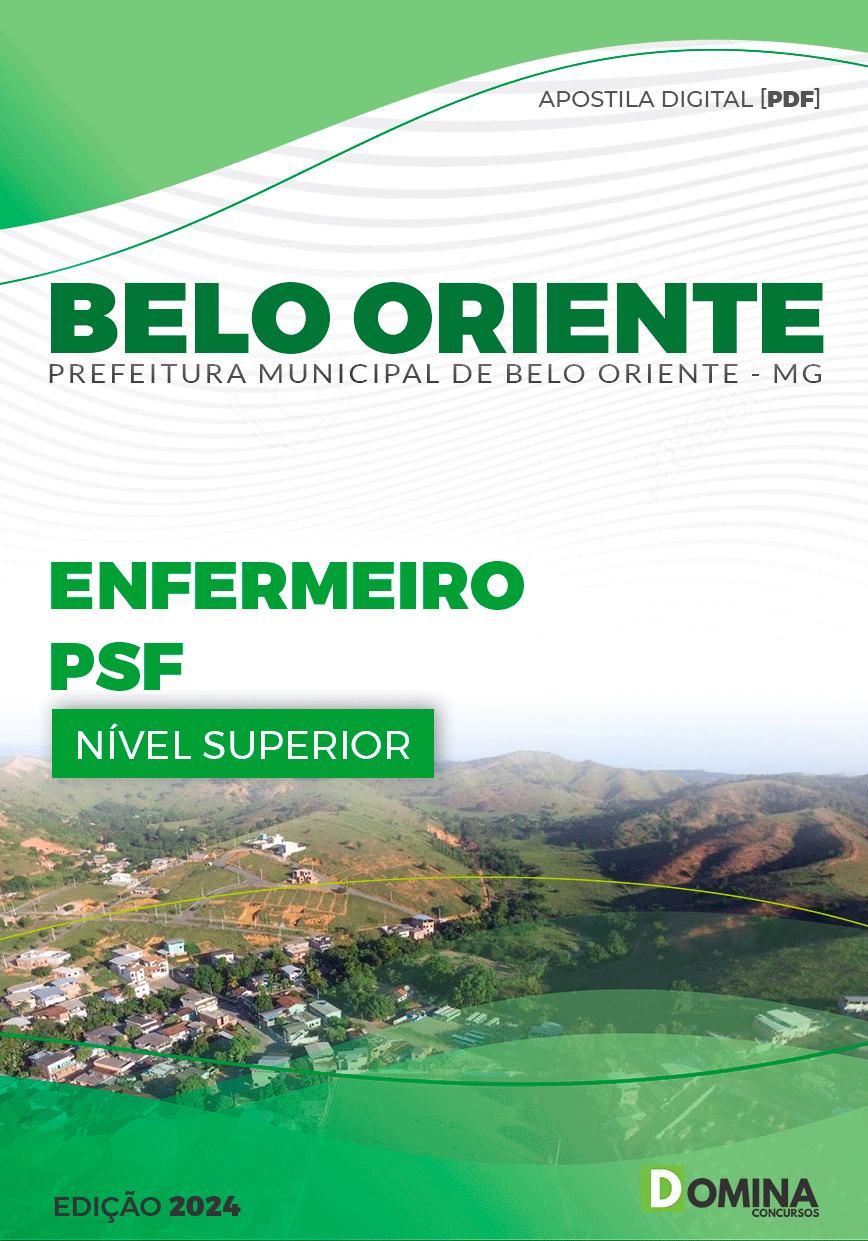 Apostila Pref Belo Oriente MG 2024 Enfermeiro PSF