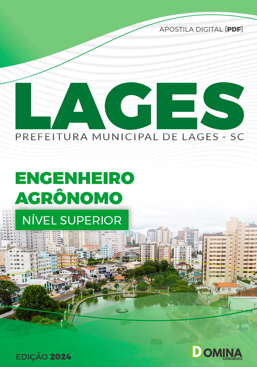 Apostila Pref Lages SC 2024 Engenheiro Agrônomo