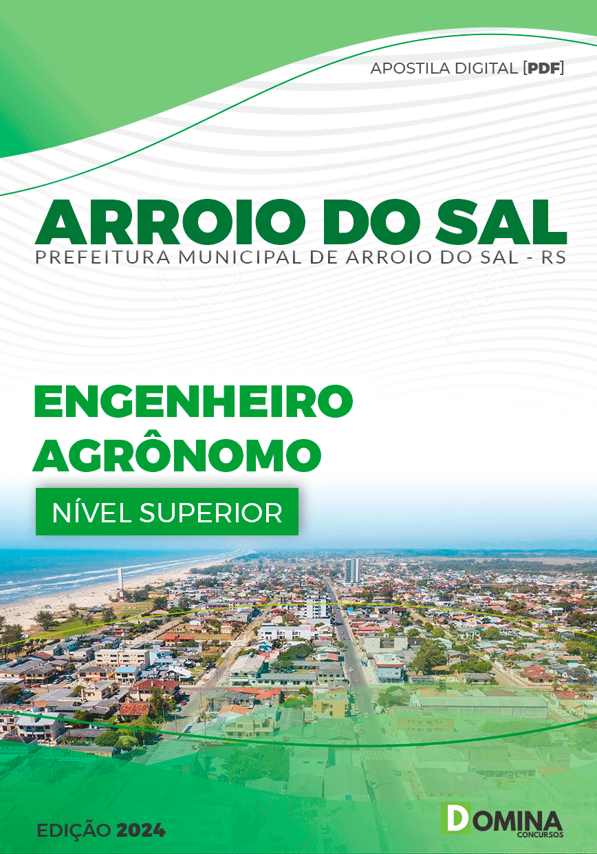 Apostila Pref Arroio do Sal RS 2024 Engenheiro Agrônomo