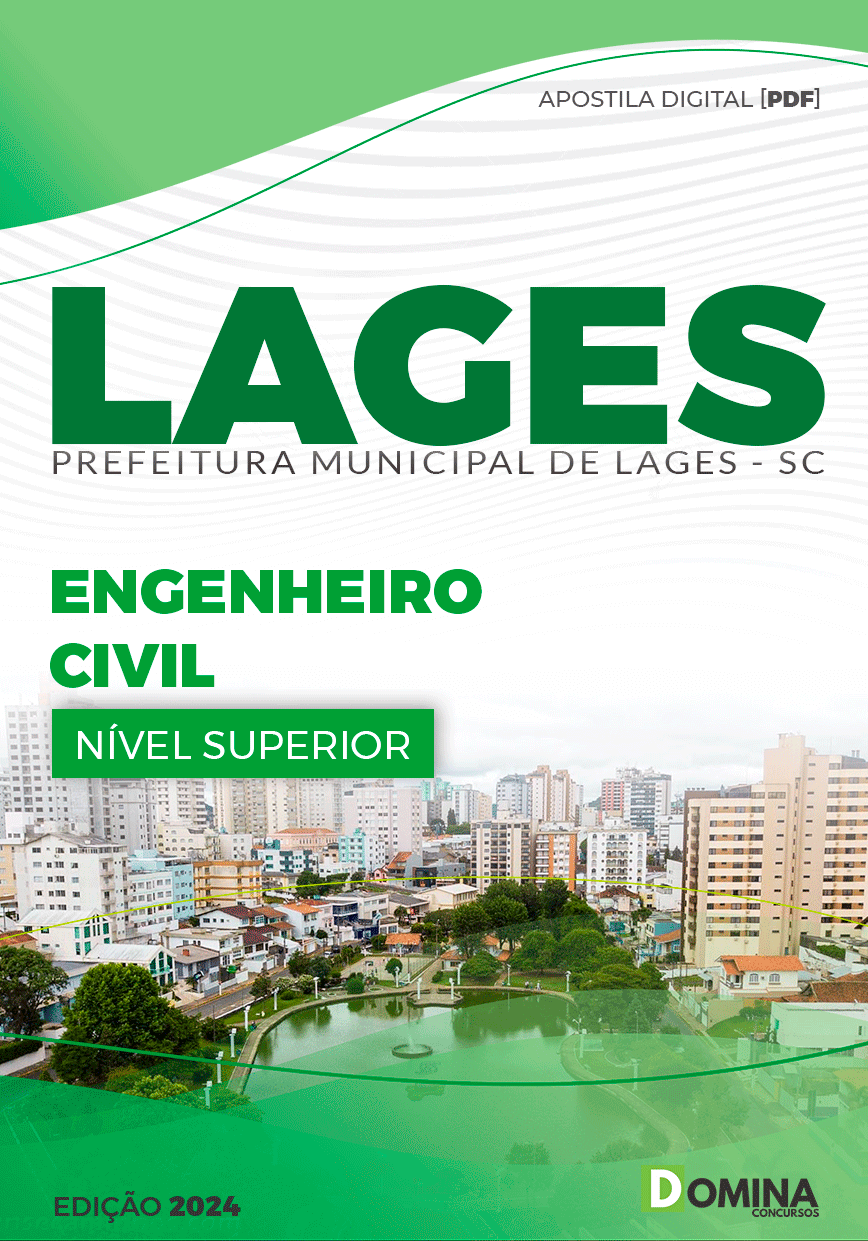 Apostila Pref Lages SC 2024 Engenheiro Civil
