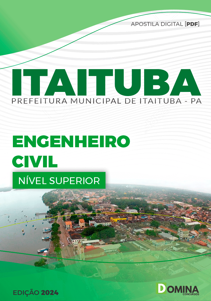 Apostila Pref Itaituba PA 2024 Engenheiro Civil