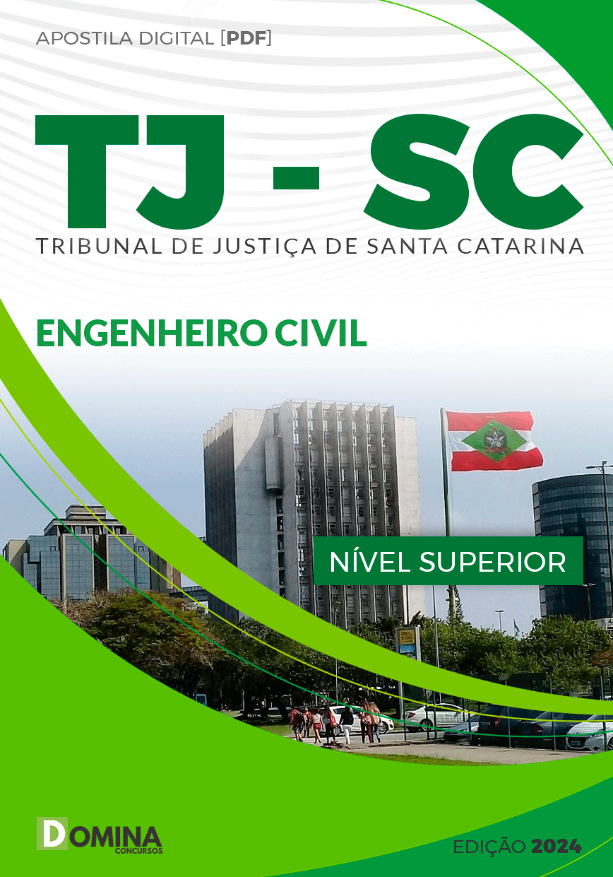 Apostila TJ SC 2024 Engenheiro Civil