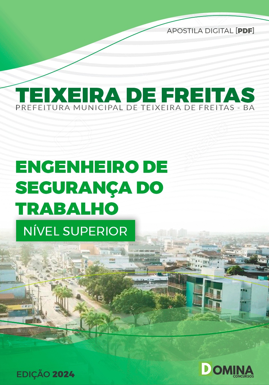 Pref Teixeira de Freitas BA 2024 Engenheiro Segurança Trabalho