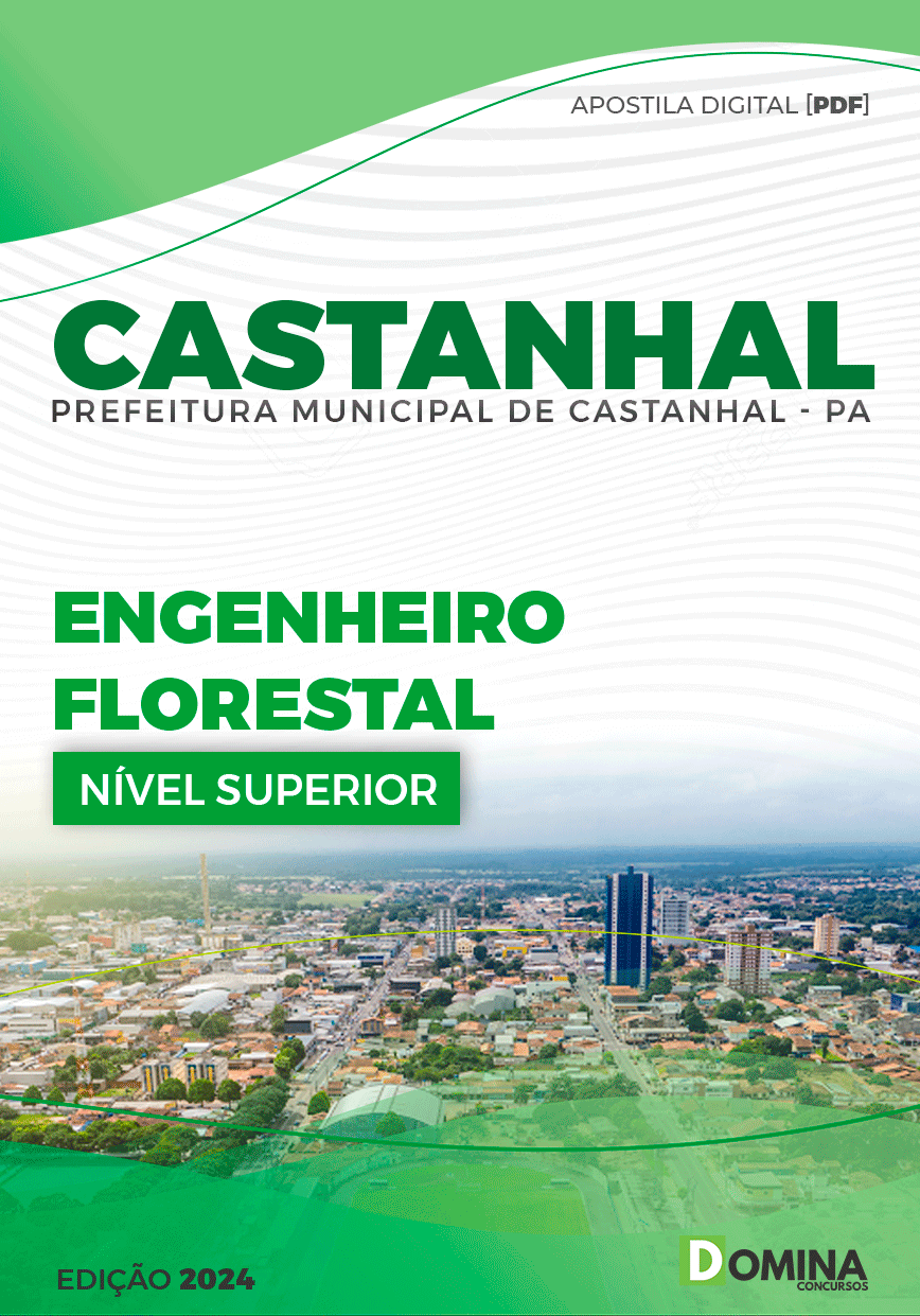 Apostila Pref Castanhal PA 2024 Engenheiro Florestal