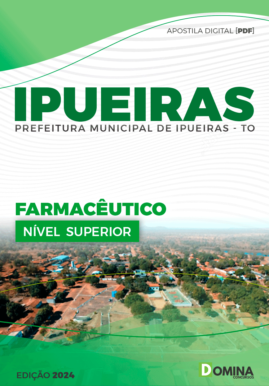 Apostila Pref Ipueiras TO 2024 Farmacêutico