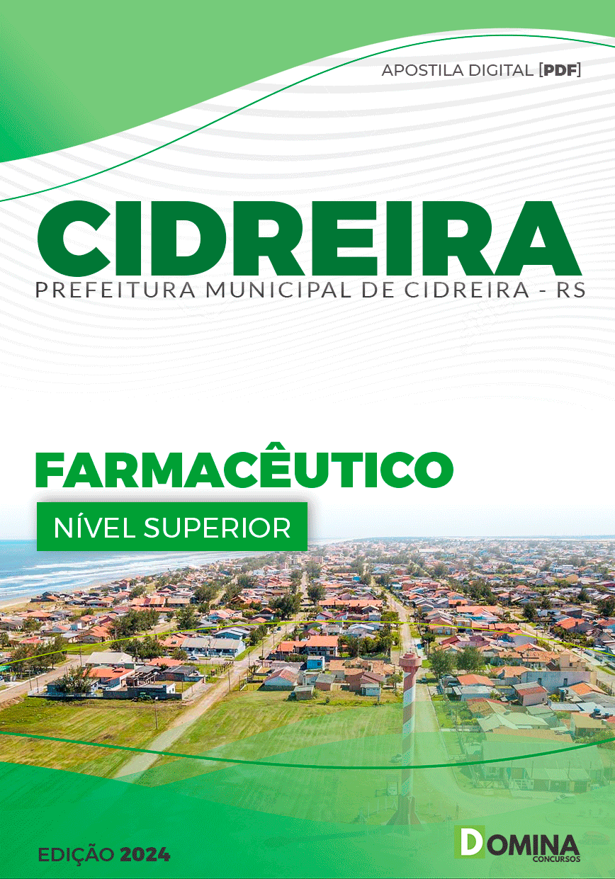 Apostila Pref Cidreira RS 2024 Farmacêutico
