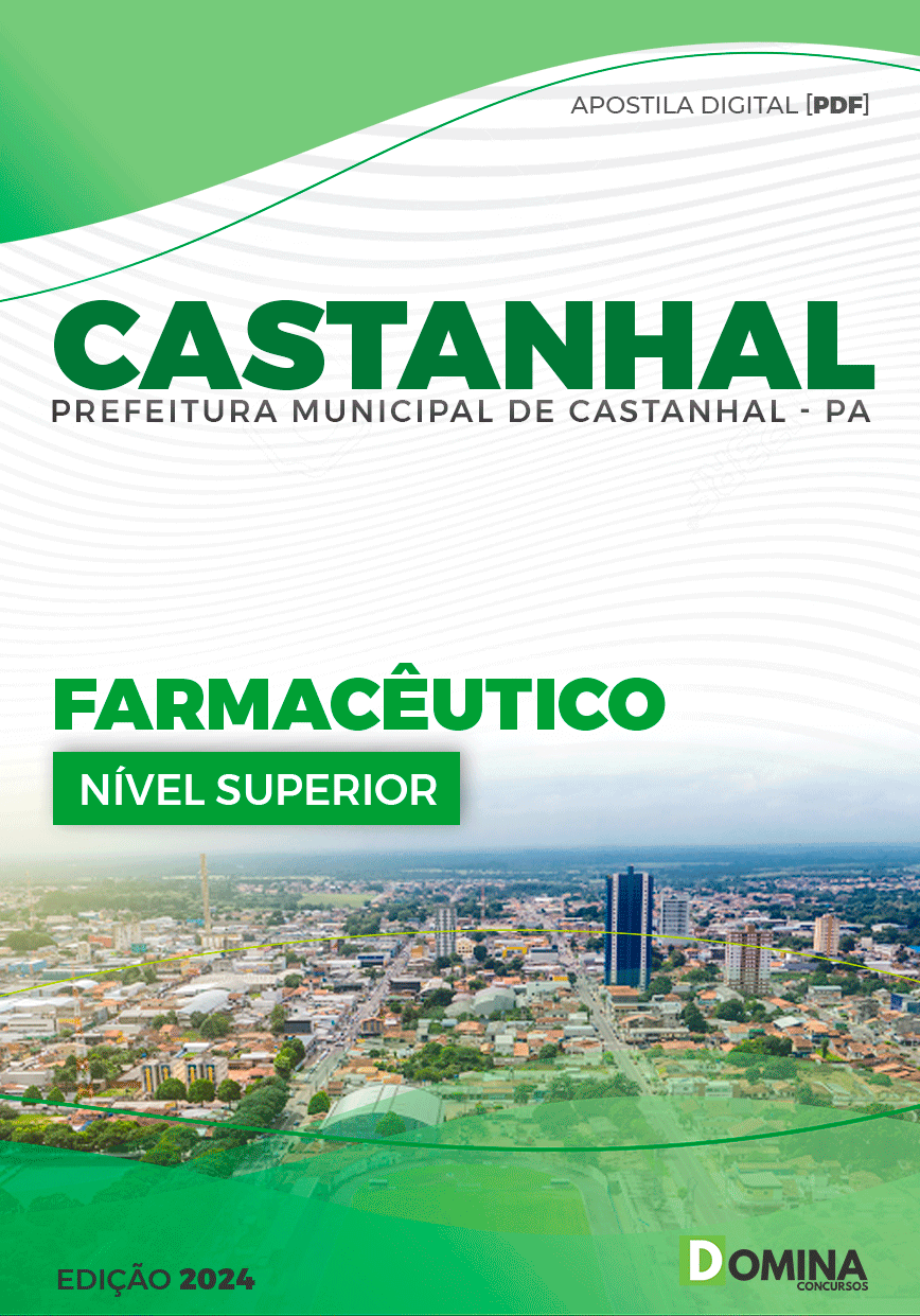 Apostila Pref Castanhal PA 2024 Farmacêutico