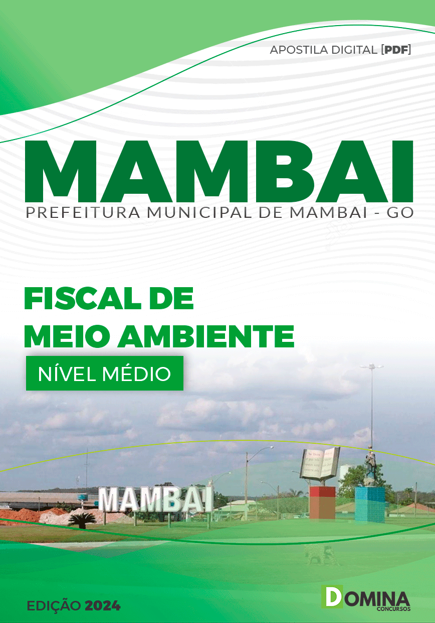 Apostila Pref Mambai GO 2024 Fiscal Meio Ambiente