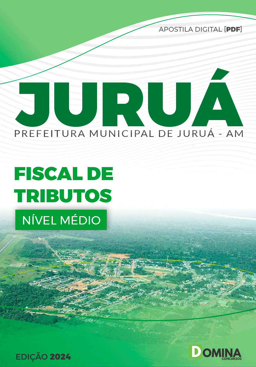 Apostila Concurso Pref Juruá AM 2024 Fiscal Tributos