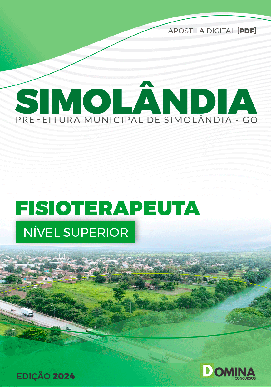 Apostila Pref Simolândia GO 2024 Fisioterapeuta