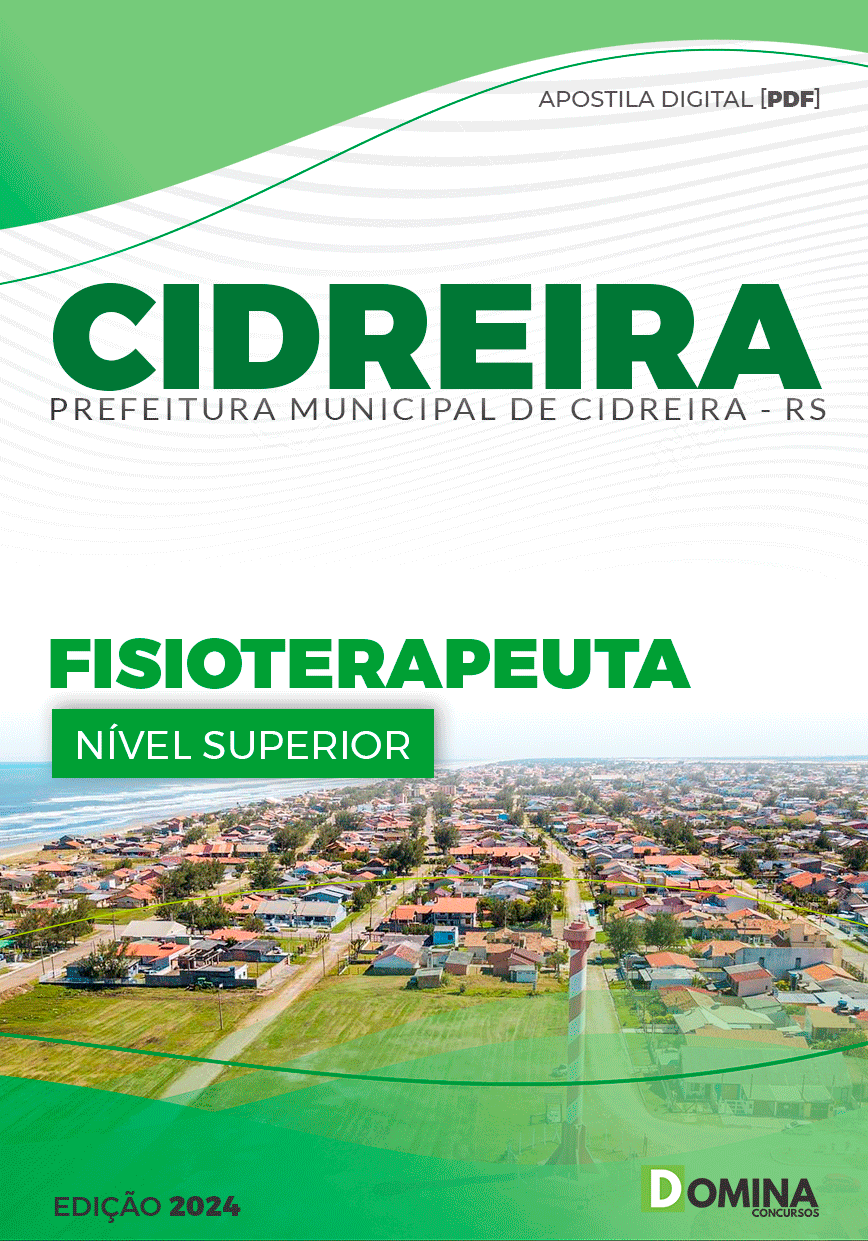 Apostila Pref Cidreira RS 2024 Fisioterapeuta