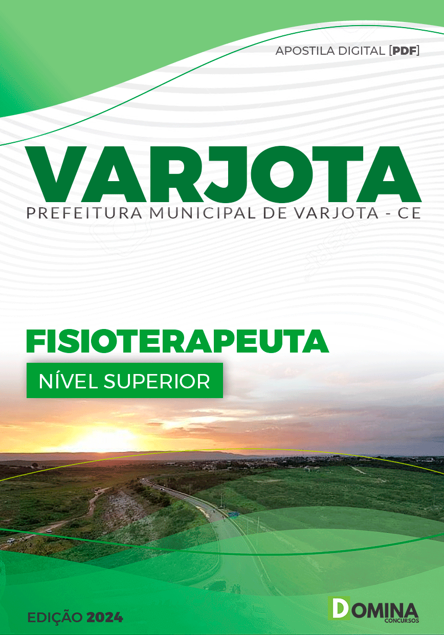Apostila Pref Varjota CE 2024 Fisioterapeuta