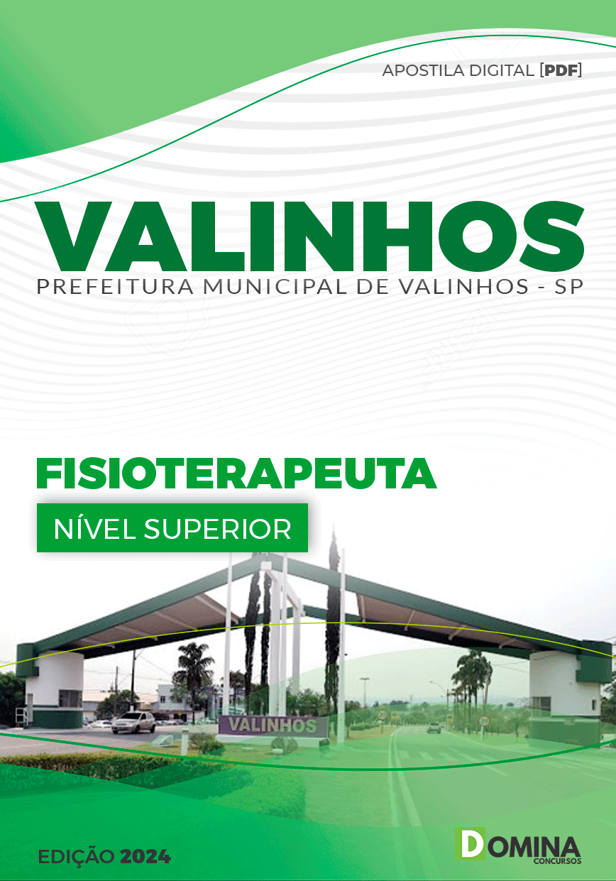 Apostila Pref Valinhos SP 2024 Fisioterapeuta