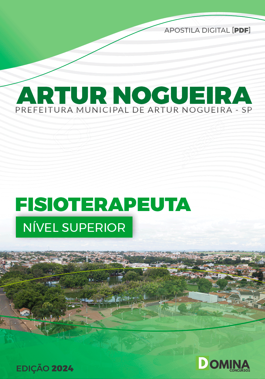 Apostila Pref Artur Nogueira SP 2024 Fisioterapeuta