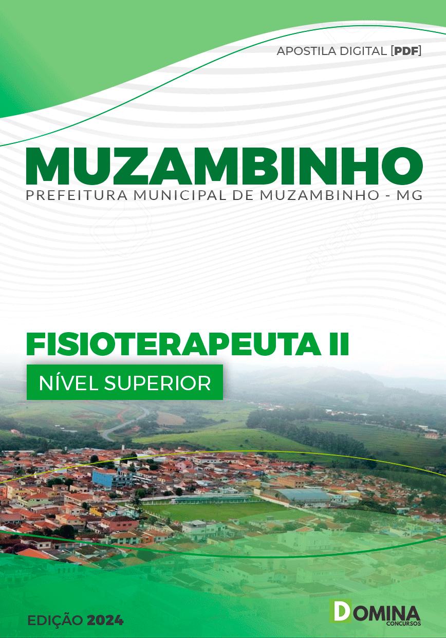Apostila Pref Muzambinho MG 2024 Fisioterapeuta