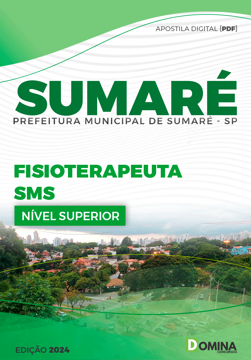 Apostila Pref Sumaré SP 2024 Fisioterapeuta
