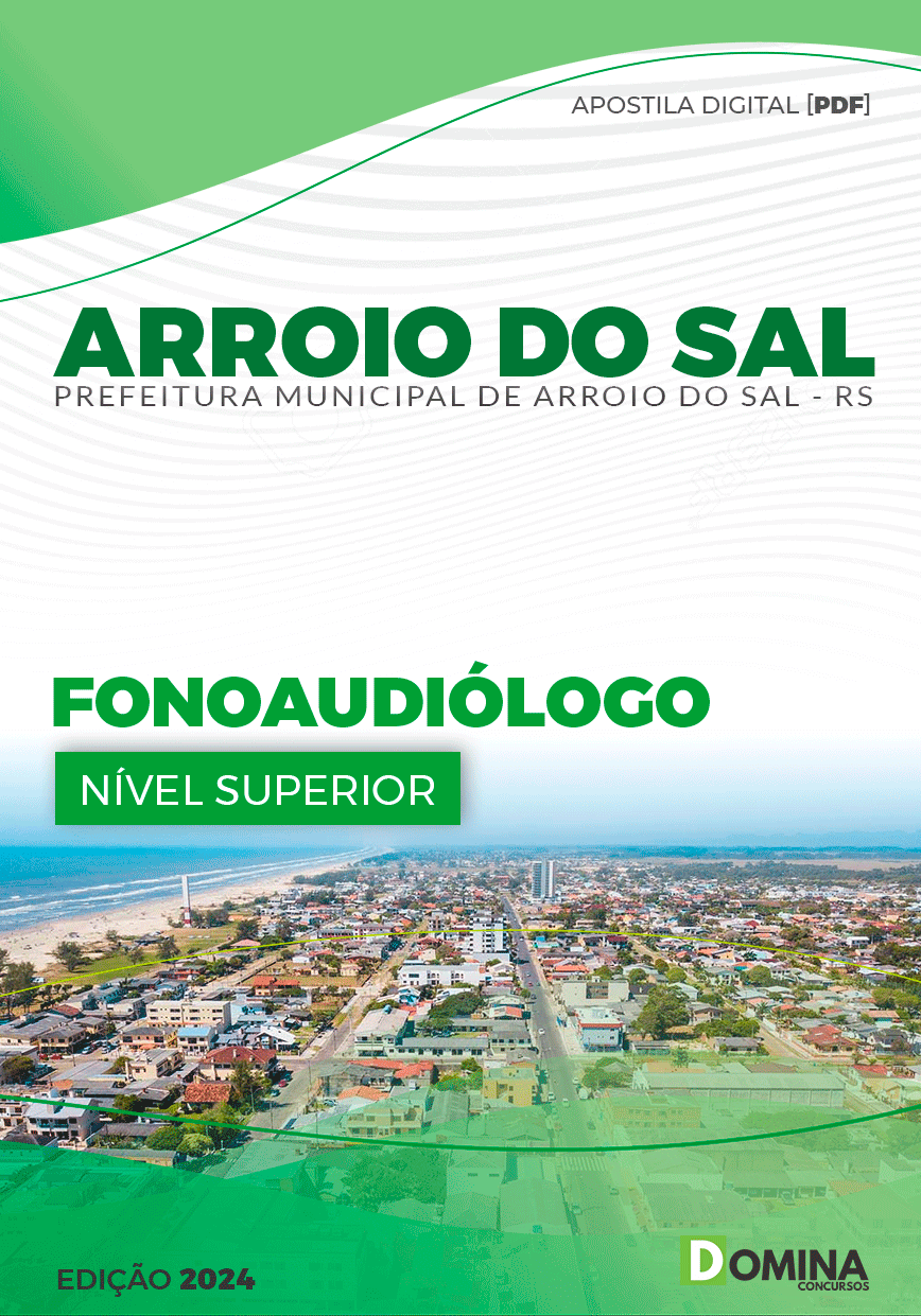 Apostila Pref Arroio do Sal RS 2024 Fonoaudiólogo
