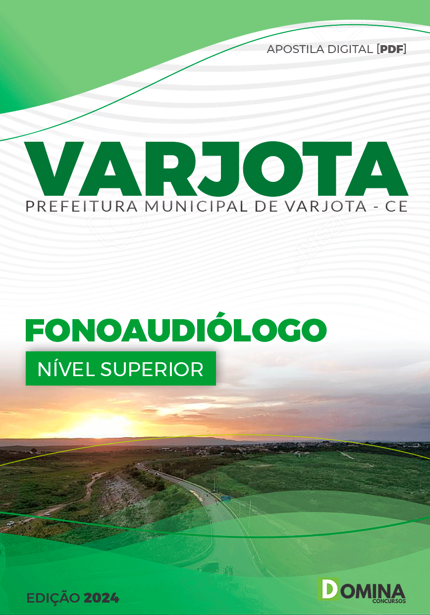 Apostila Pref Varjota CE 2024 Fonoaudiólogo