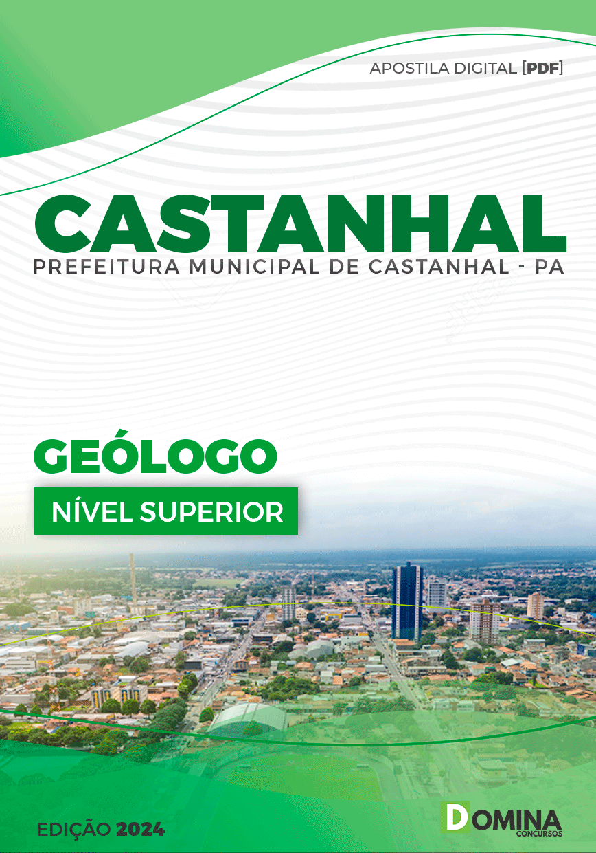 Apostila Pref Castanhal PA 2024 Geólogo