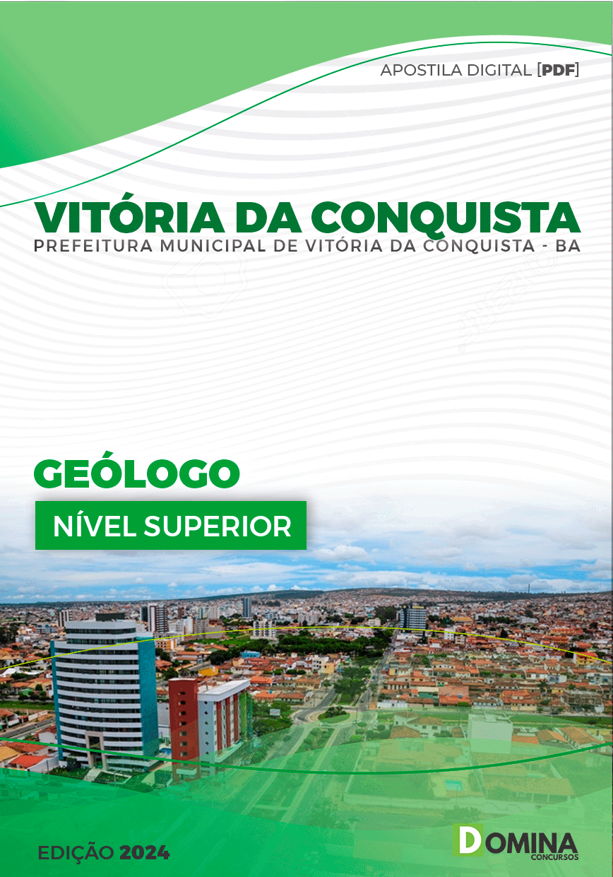 Apostila Pref Vitória da Conquista BA 2024 Geólogo