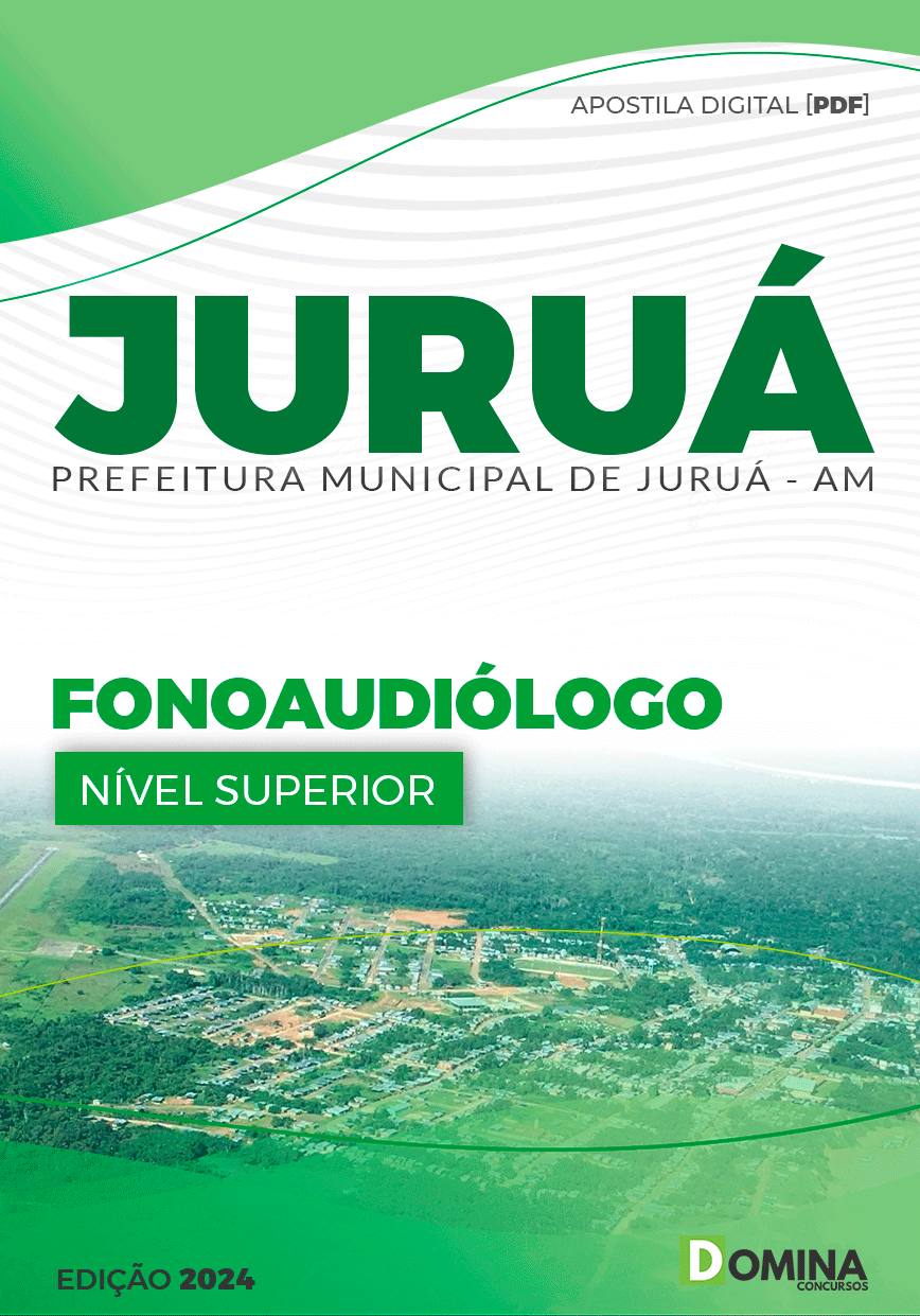 Apostila Concurso Pref Juruá AM 2024 Fonoaudiólogo