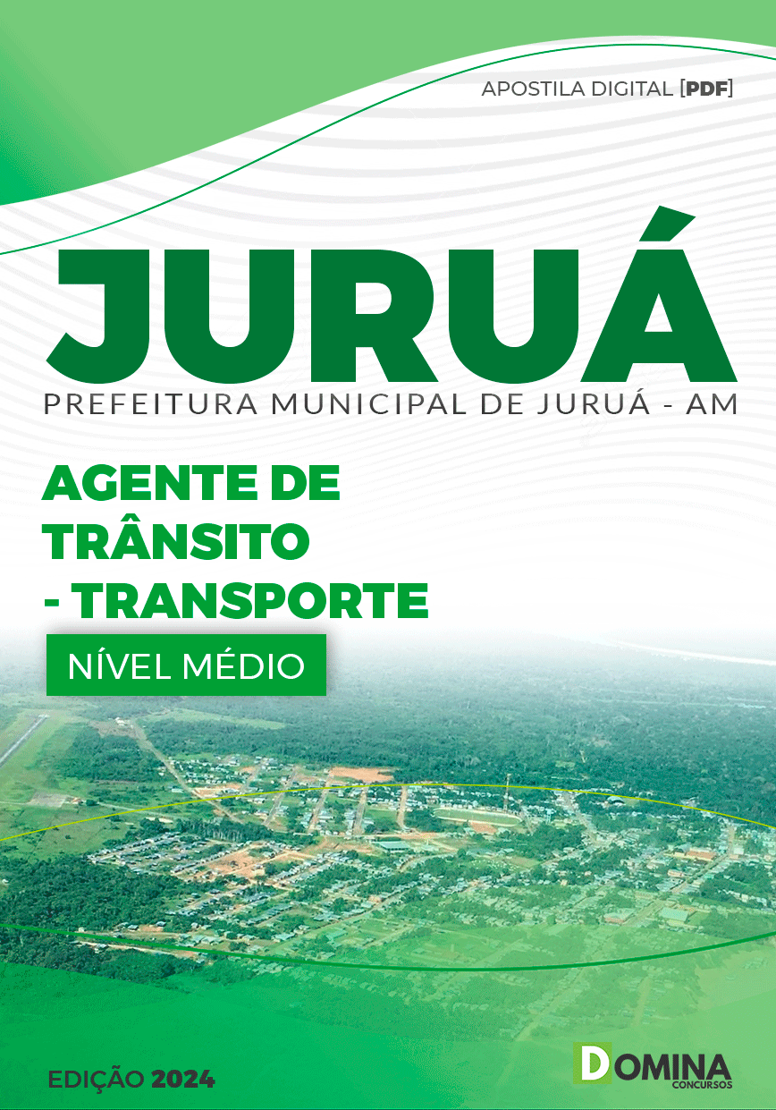 Apostila Pref Juruá AM 2024 Agente Trânsito Transporte