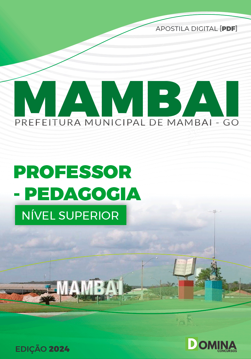 Apostila Pref Mambai GO 2024 Professor Pedagogia