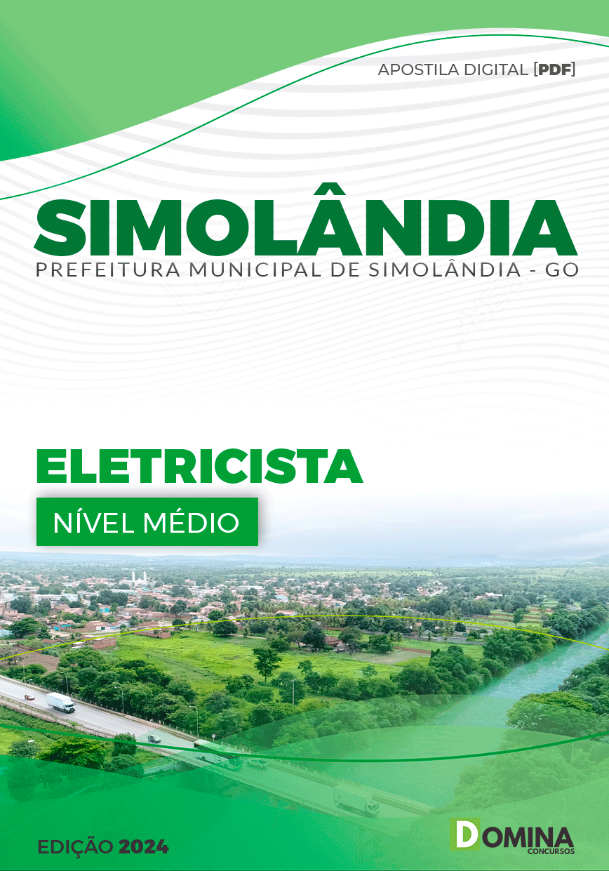 Apostila Pref Simolândia GO 2024 Eletricista