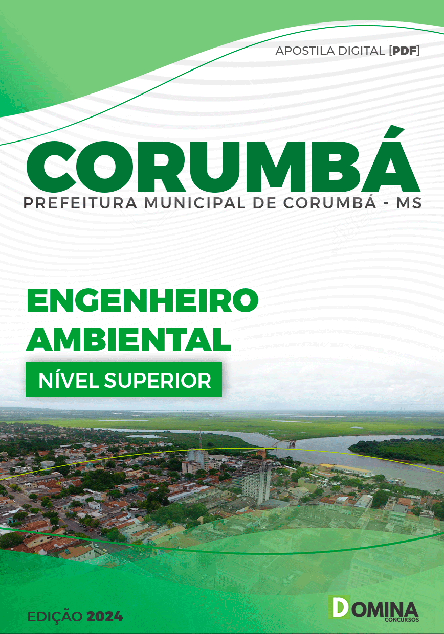 Apostila Pref Corumbá MS 2024 Engenheiro Ambiental