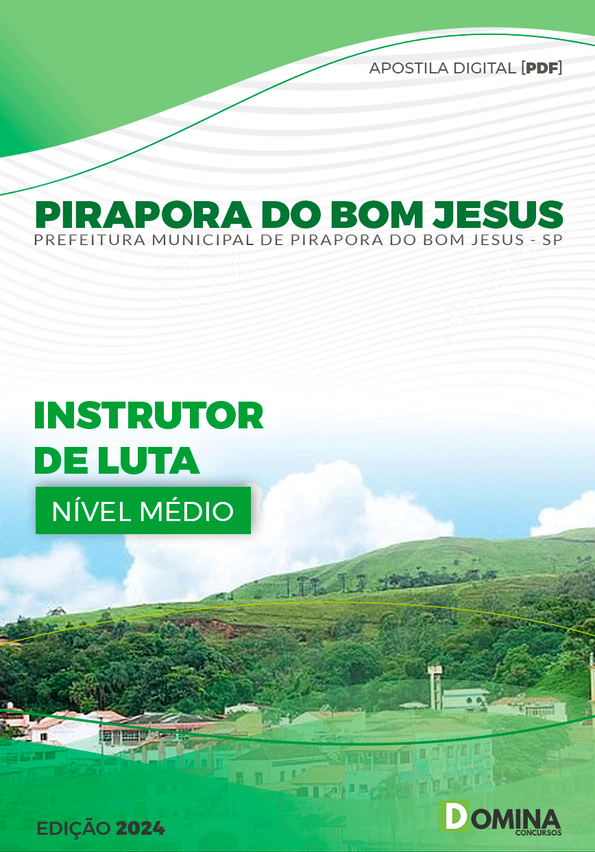 Apostila Pref Pirapora do Bom Jesus SP 2024 Instrutor Luta