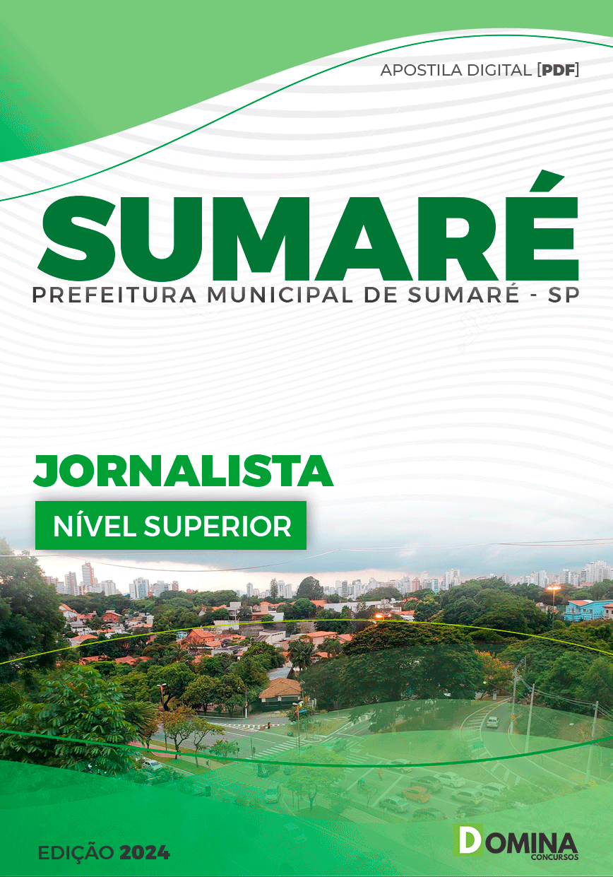 Apostila Pref Sumaré SP 2024 Jornalista