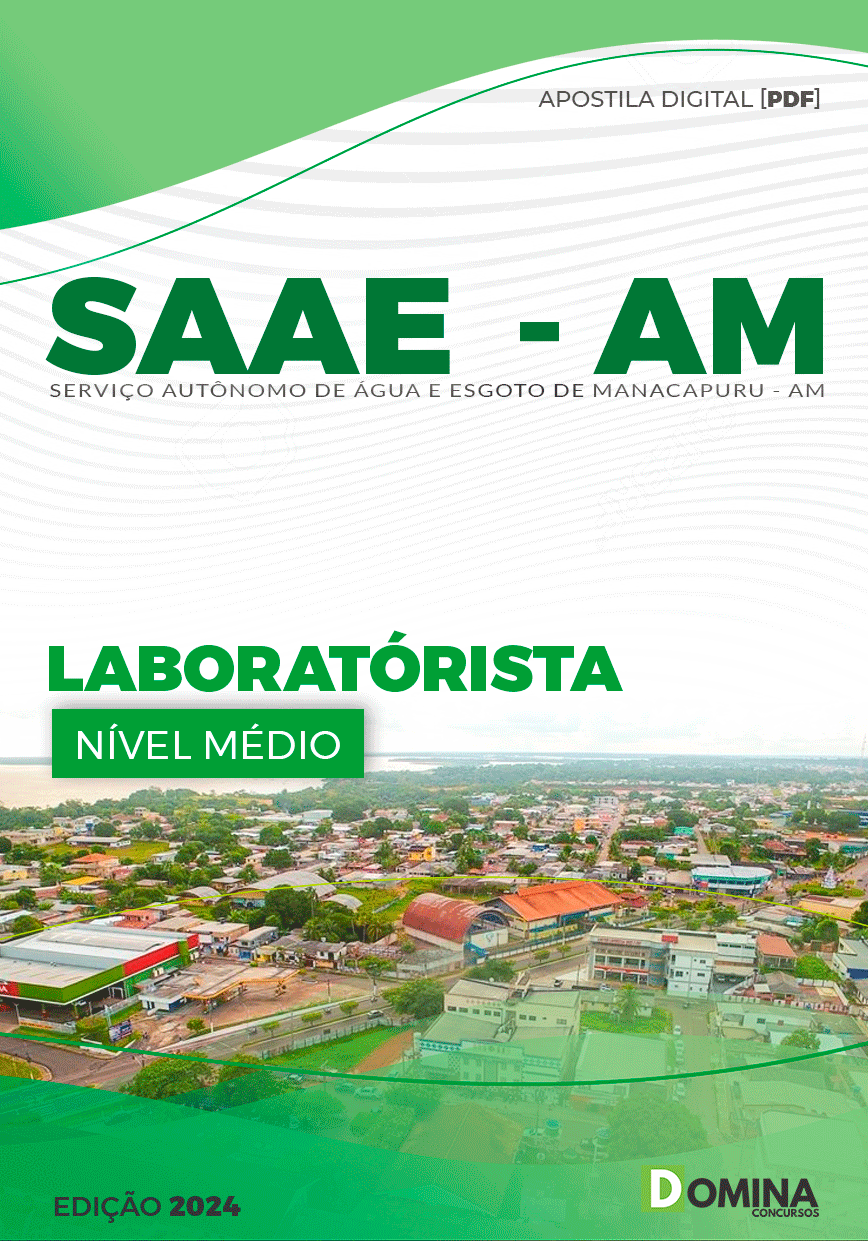 Apostila SAAE Manacapuru AM 2024 Laboratorista